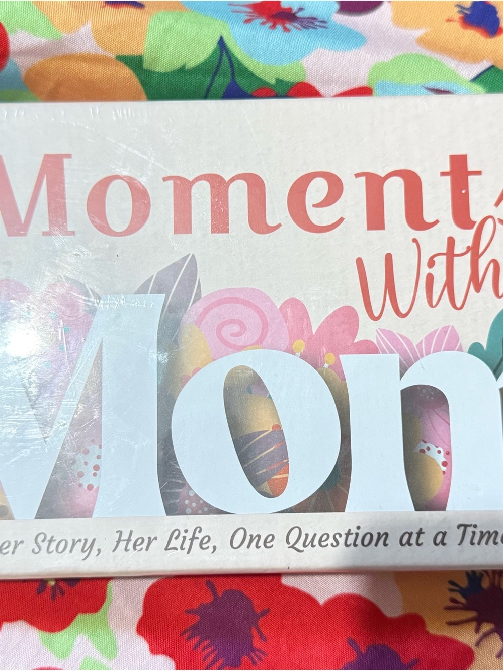 Moments With Mom Keepsake Journal - Pink Floral